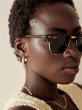 Ray-Ban Clubmaster Brown polarized sunglasses, UK version