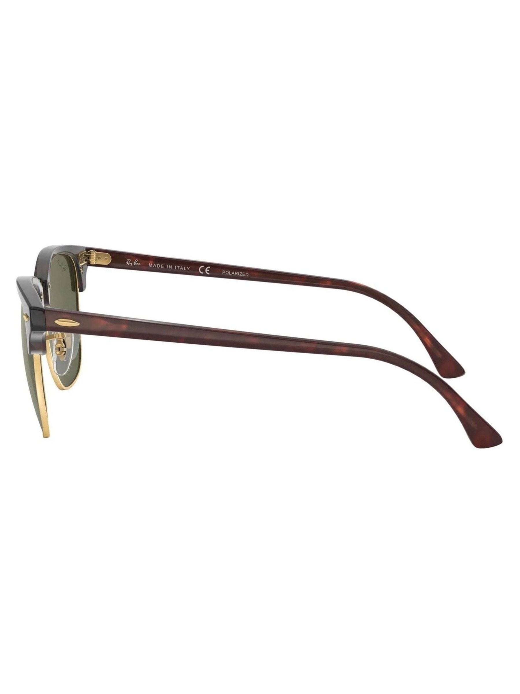 Ray-Ban Clubmaster Brown polarized sunglasses, UK version