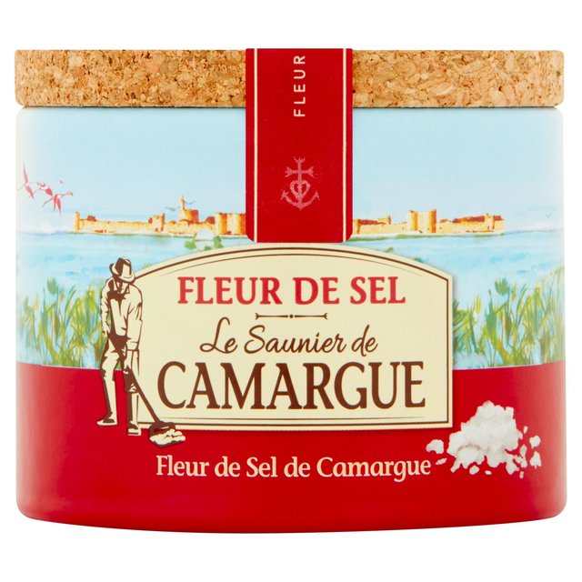 Saunier de Camargue Fleur de Sel  Natural Sea Salt   125g