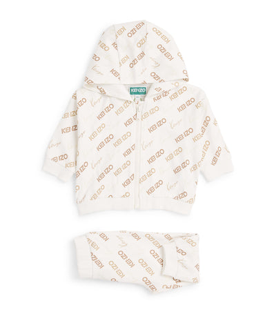 مجموعة ملابس أطفال من Harrods Kenzo Kids بسحاب وبنطلون رياضي (من 6 أشهر إلى 4 سنوات) - تسوق عبر الإنترنت من McGrocer