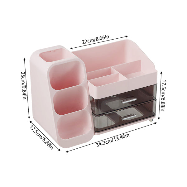 Livingandhome cosmetic storage box with drawers, UK version