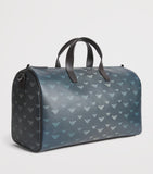Emporio Armani canvas eagle holdall travel bag (British brand)