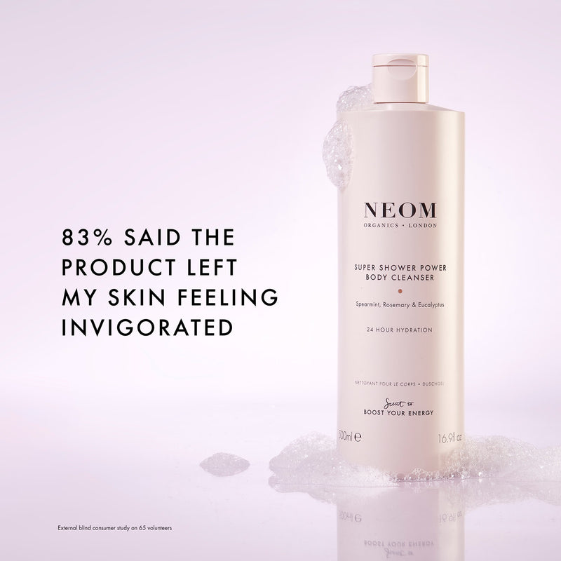 NEOM body cleanser Super Shower Power 500ml, UK version