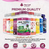 New Leaf - Milk Thistle Supplement 80% Silymarin 365 Tablets GOODS Superdrug   