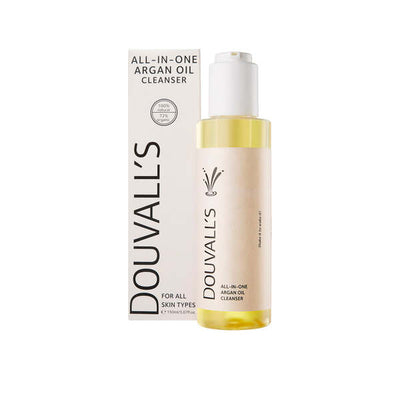 Nettoyant visage à l'huile d'argan bio Douvall's 150 ml