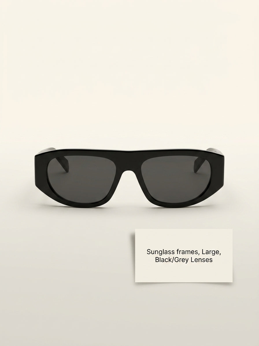 Celine acetate sunglasses irregular frame CL40334U, UK version