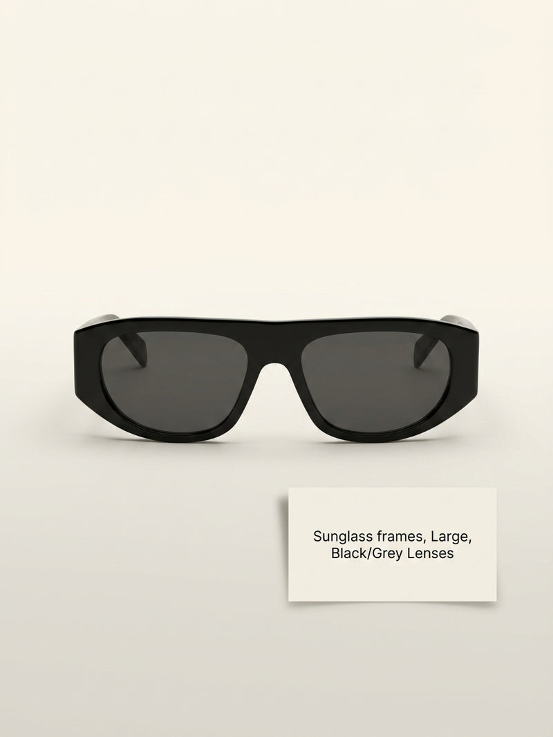 Celine acetate sunglasses irregular frame CL40334U, UK version
