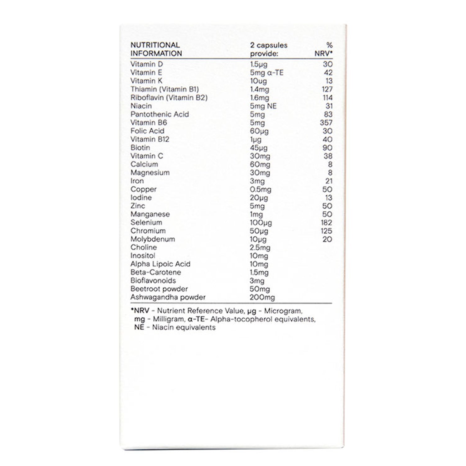 Daily Multi-Nutrient for Women 60 Capsules