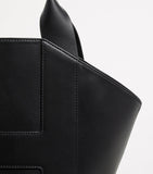 Harrods leather tote bag with H trim, UK version