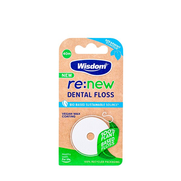 Wisdom re:new Clean Dental Floss 40m GOODS Superdrug   