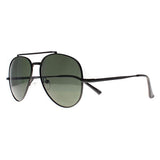 Montana MP185 black polarised pilot sunglasses (British brand)