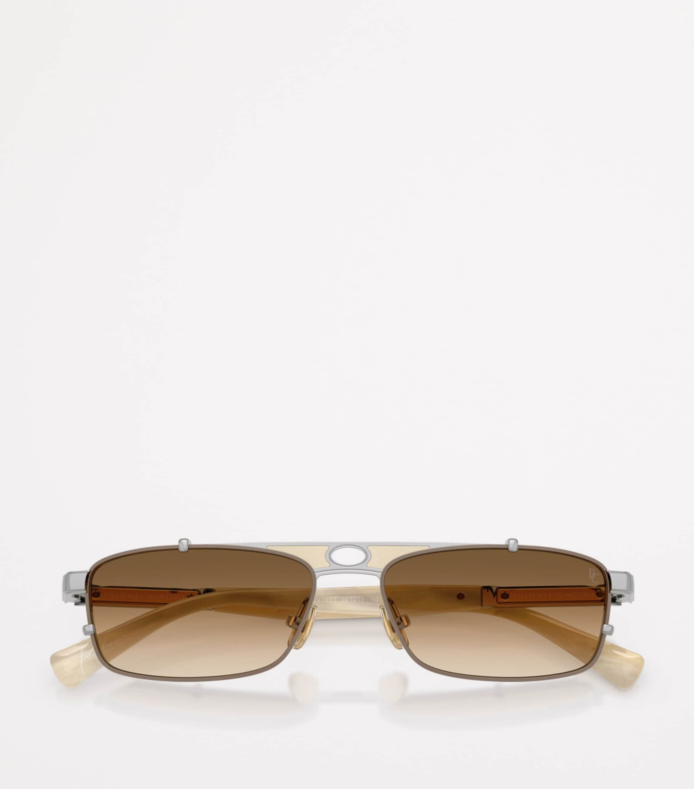 Brunello Cucinelli Paloma titanium sunglasses, UK version