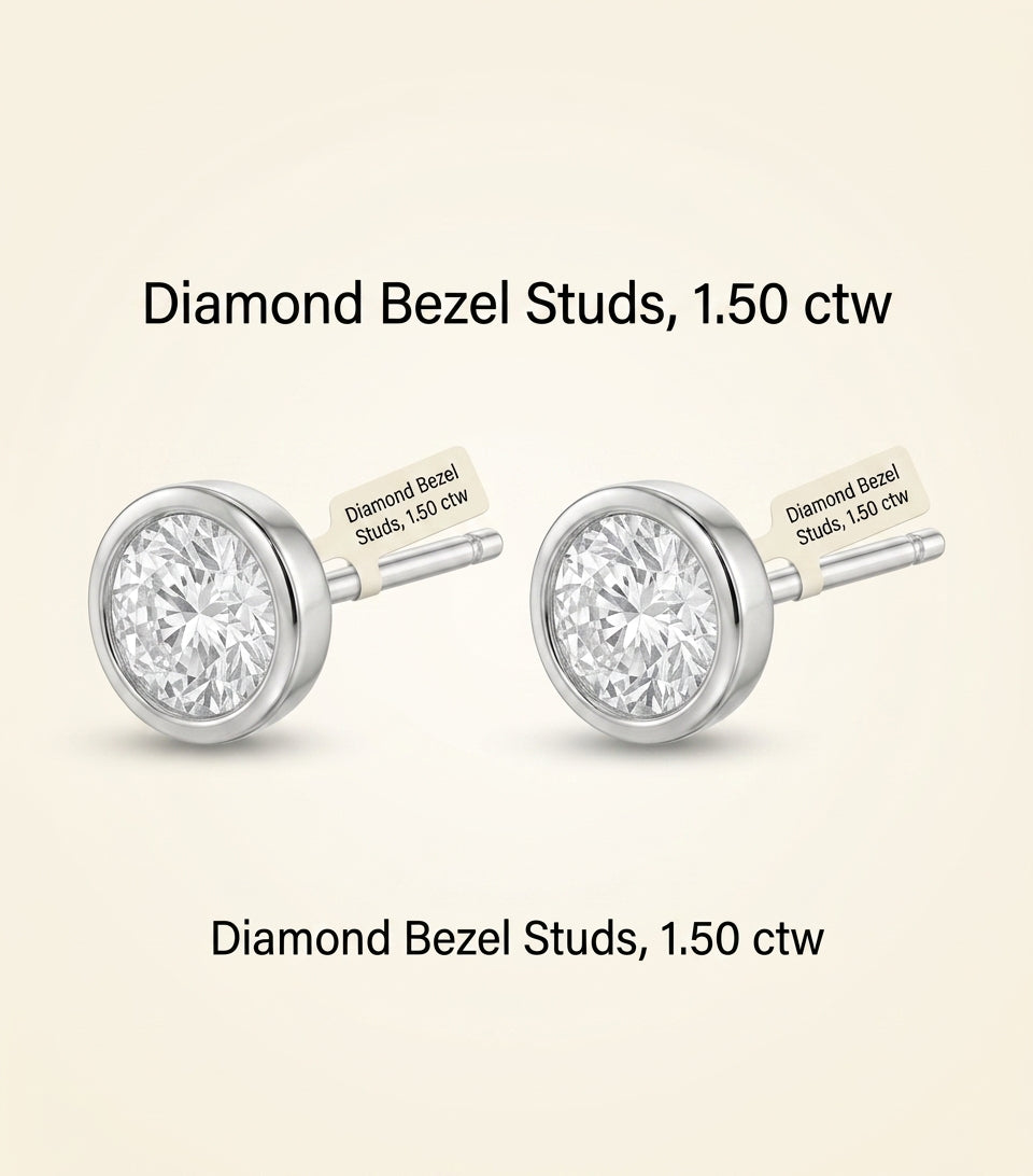 Cartier d'Amour diamond earrings 18kt white gold, UK version