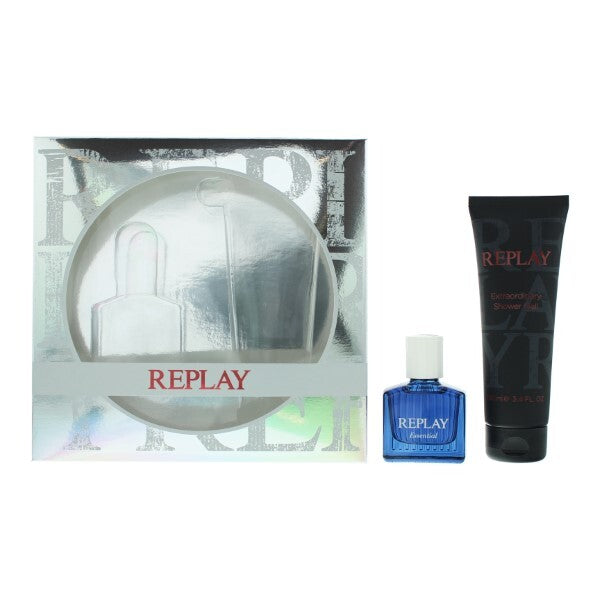 Replay Essential For Him Eau De Toilette 30ml Gift Set