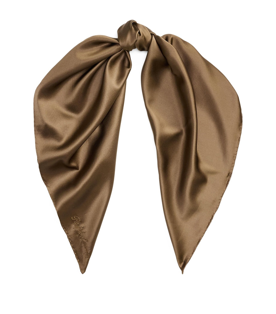 Ralph Lauren Collection Seidenquadrat-Schal (britische Marke)