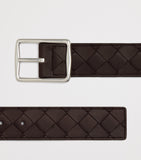 Bottega Veneta Intrecciato reversible leather belt 3.5cm - British product