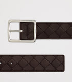 Bottega Veneta Intrecciato reversible leather belt 3.5cm - British product