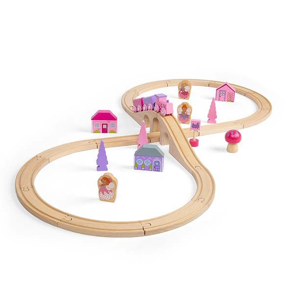 Bigjigs Rail Fairy Figure of Eight Train Set GOODS Superdrug   