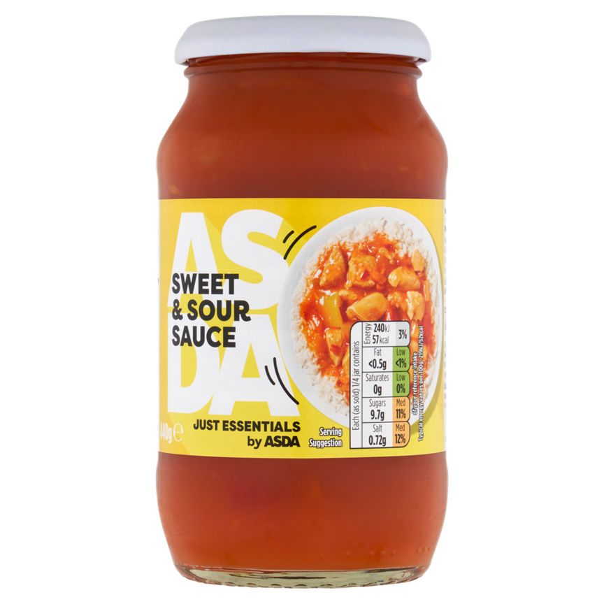 JUST ESSENTIALS by ASDA Sweet & Sour Cooking Sauce GOODS ASDA   