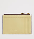 Bottega Veneta leather zipped card case with Intrecciato weave (British brand)