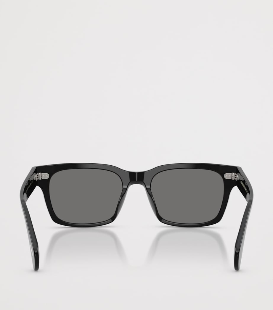 Oliver Peoples Ryce rechteckige Sonnenbrille, UK-Version