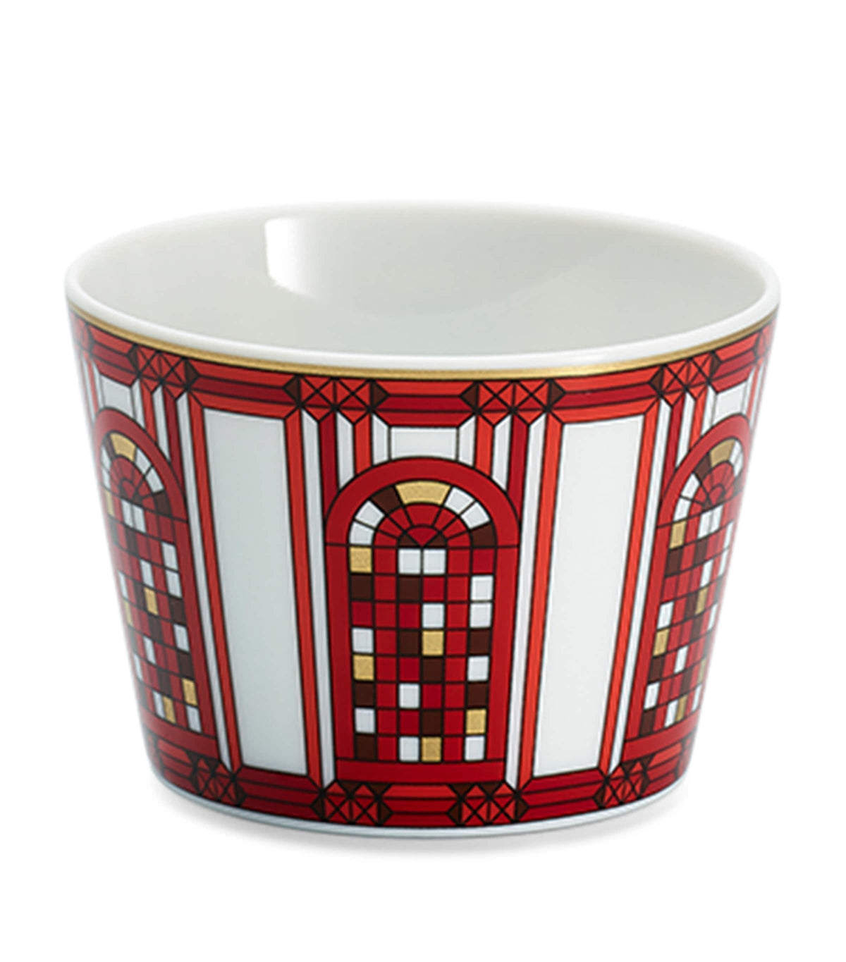 Baccarat Arcadia Red porcelain tumbler glass - British product