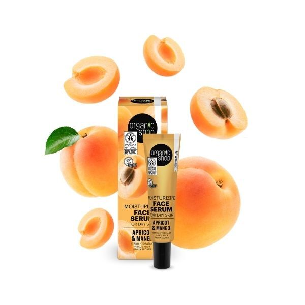 Organic Shop face serum dry skin 30ml, UK version