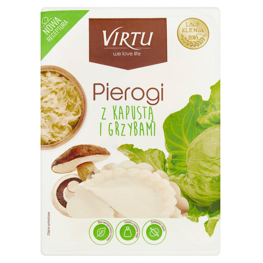 Virtu Pierogi Z Kapusta I Grzybami 400g