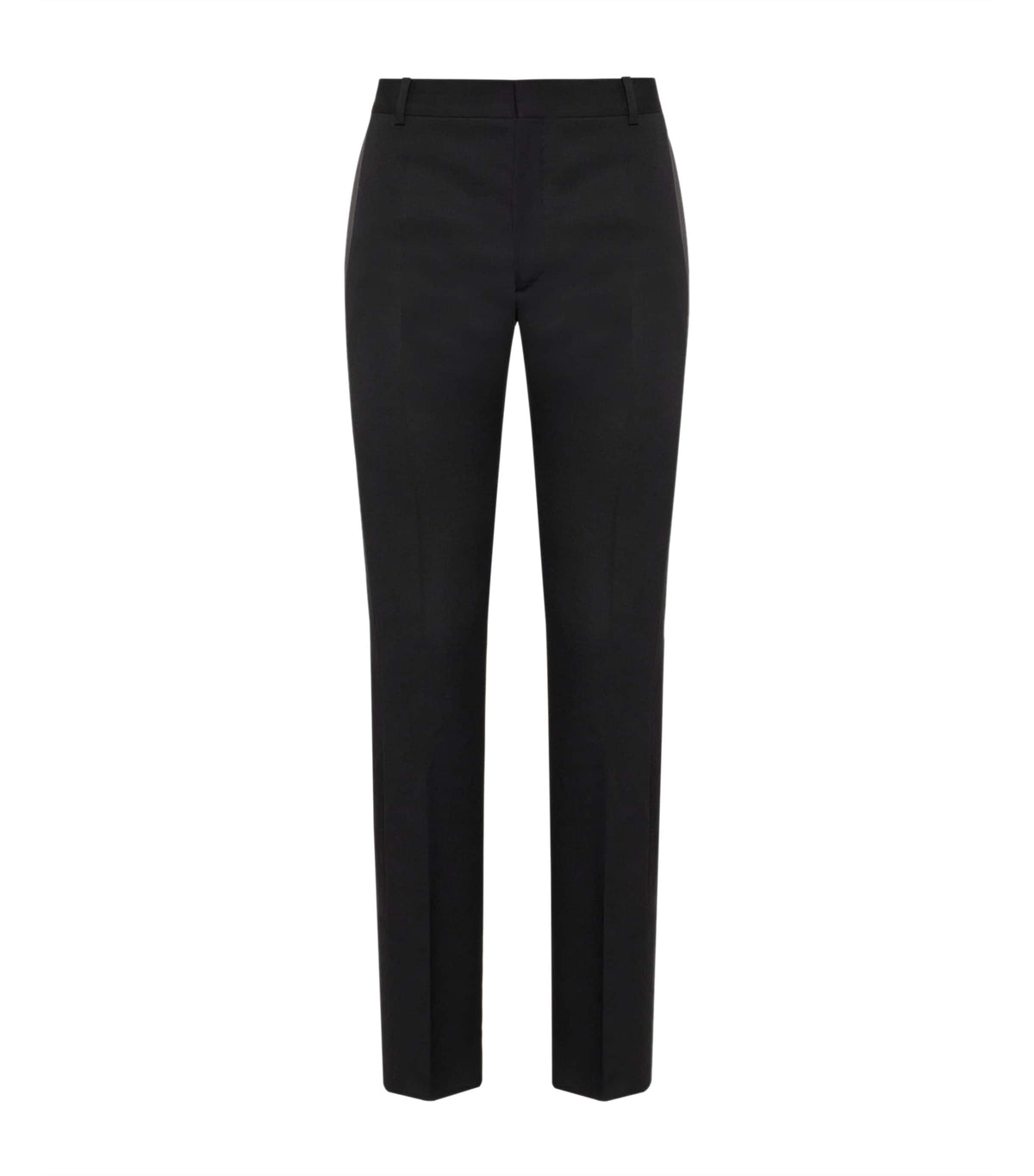 Pantalons ajustés en laine McQueen, importés du Royaume-Uni