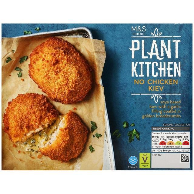 M&S Plant Kitchen No Chicken Kyiv   280g GOODS M&S   