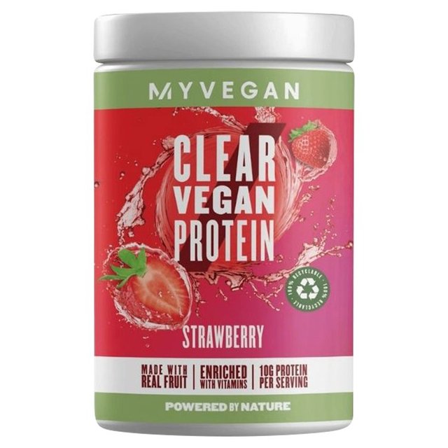 MyVegan Strawberry Clear Vegan Protein Powder    320g