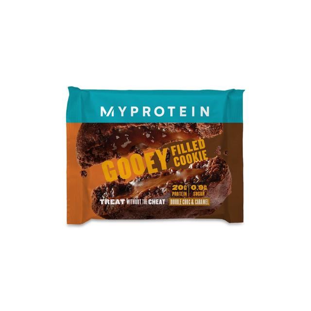 MyProtein Double Choc & Caramel Protein Filled Cookie   75g