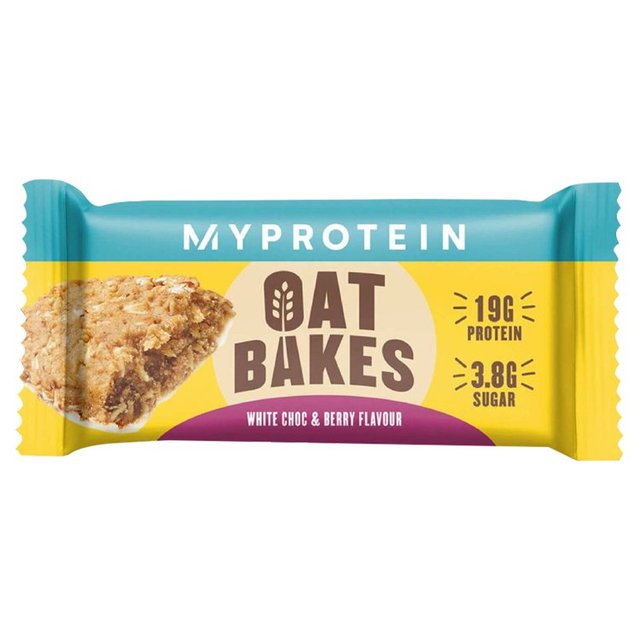 MyProtein White Choc & Berry Flavour Oatbakes   75g GOODS M&S   