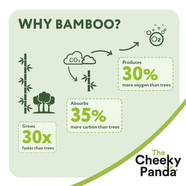 The Cheeky Panda 100% Bamboo Antibacterial Multi Surface Wipes   90 per pack GOODS M&S   