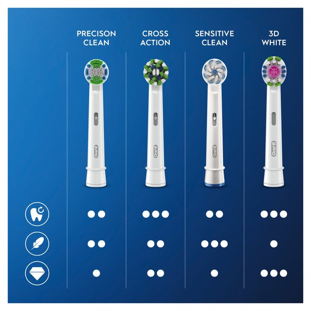 Oral-B Precision Clean Toothbrush Heads    8 per pack GOODS M&S   