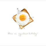 Eggcellent Fried Egg Birthday Card GOODS M&S   