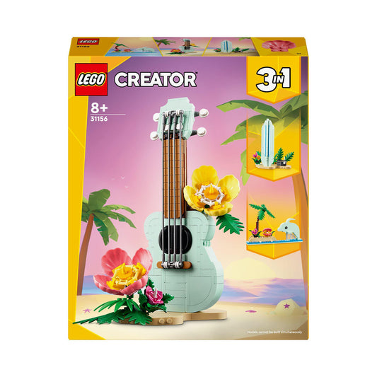 LEGO Creator 3in1 Tropical Ukulele Toy Instruments Set 31156 GOODS Sainsburys   