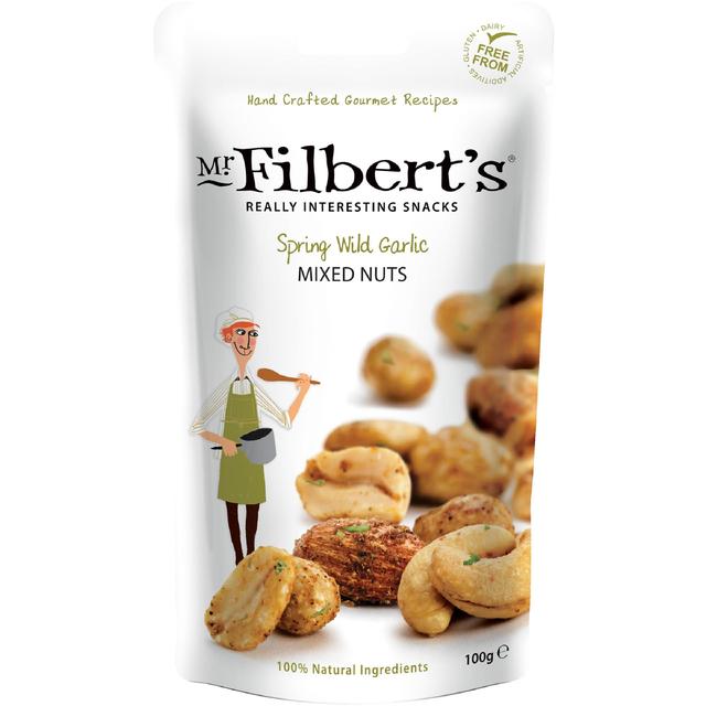 Mr Filbert's Spring Wild Garlic Mixed Nuts   100g