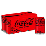 Coca-Cola Zero Sugar Cans Fizzy & Soft Drinks ASDA   