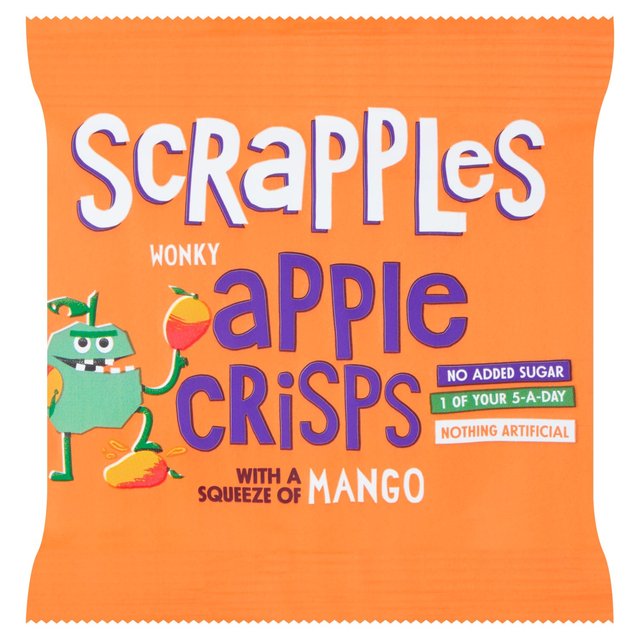 Scrapples Apple & Mango Fruit Crisps   12g