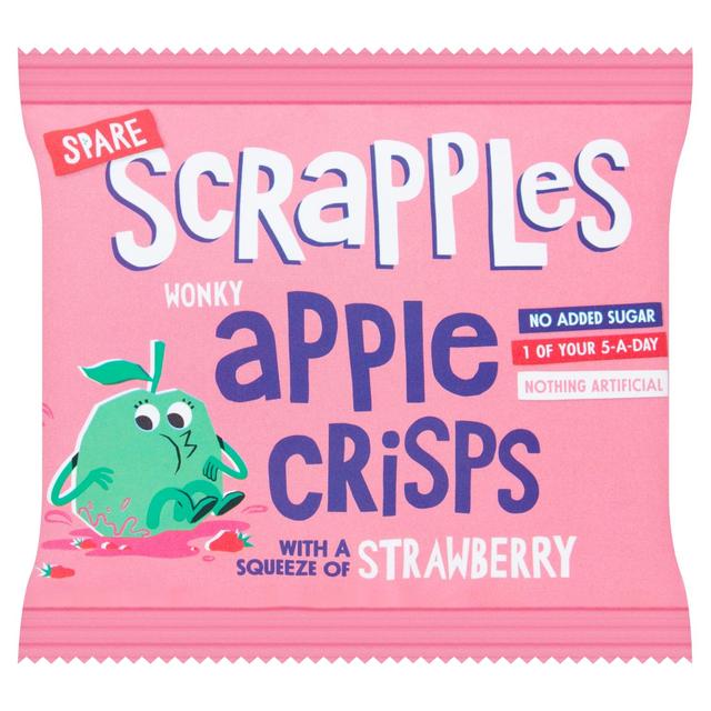 Scrapples Apple & Strawberry Fruit Crisps   12g GOODS M&S   