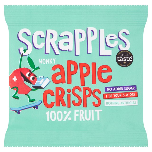 Scrapples Apple Fruit Crisps   12g