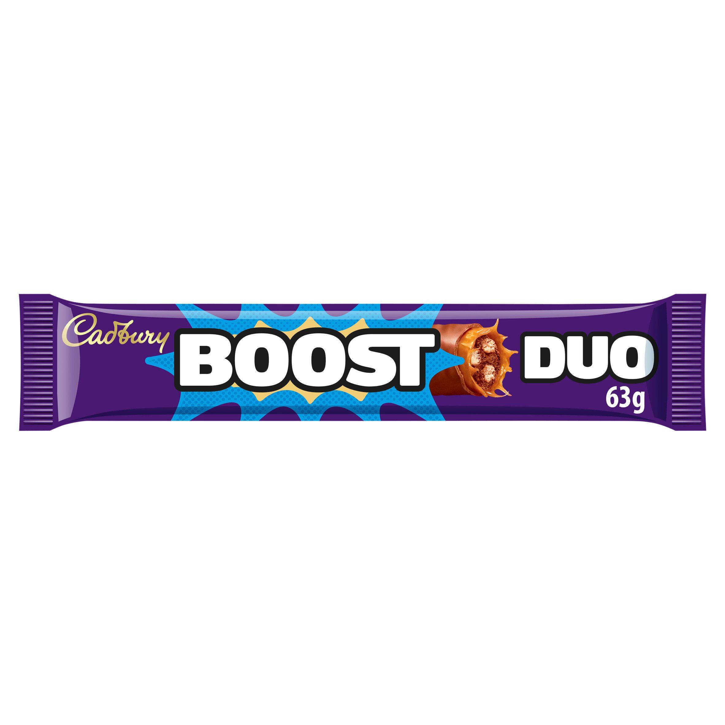 Cadbury Boost Duo Chocolate Bar 63g GOODS Sainsburys   