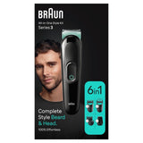 Braun Beard Trimmer Male Multi-grooming MGK3221 GOODS M&S   