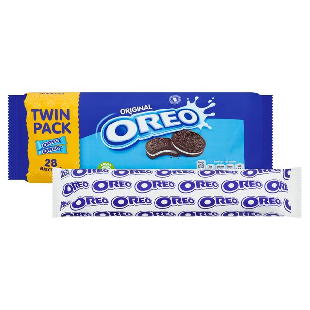 Oreo Chocolate Sandwich Biscuit Twin Pack   2 x 154g