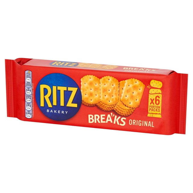 Ritz Breaks Original Crackers   6 x 31.6g GOODS M&S   