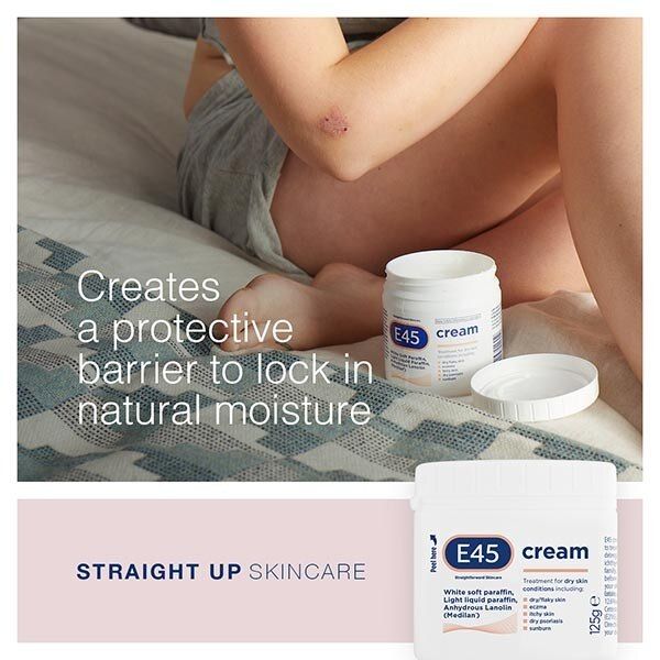 E45 Dermatological Moisturising Cream 125g GOODS Superdrug   