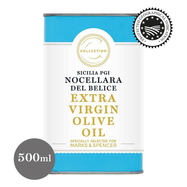 M&S Collection Nocellara Del Belice Extra Virgin Olive Oil   500ml