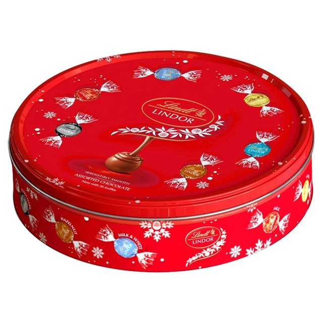 Lindt Lindor Selection Tin   450g GOODS M&S   