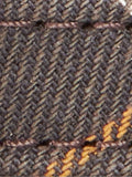 Barbour tartan dog collar with leather lining, UK version